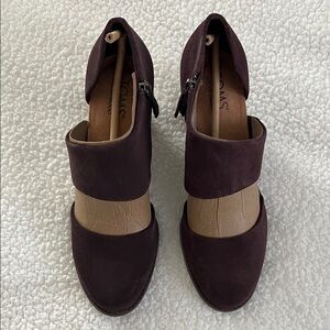 TOMS Women's BlackBerry Suede Mules